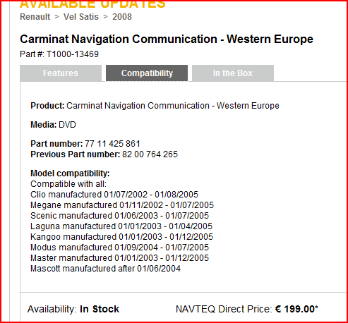 erreur site carminat
