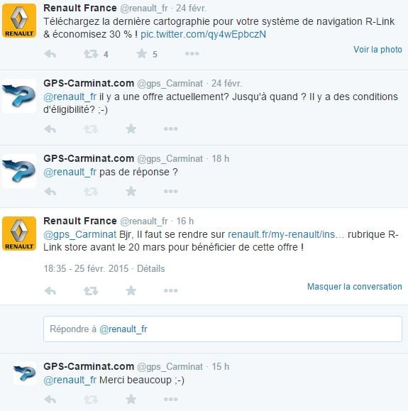 solde carte Renault RLink